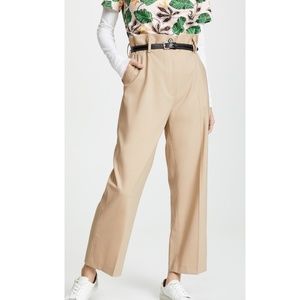 3.1 PHILLIP LIM Wool Paper Bag Cropped Trouser